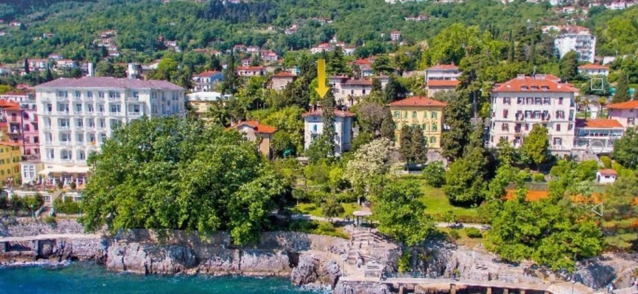 Studio Apartman Villa Gianna Lovran Zewnętrze zdjęcie